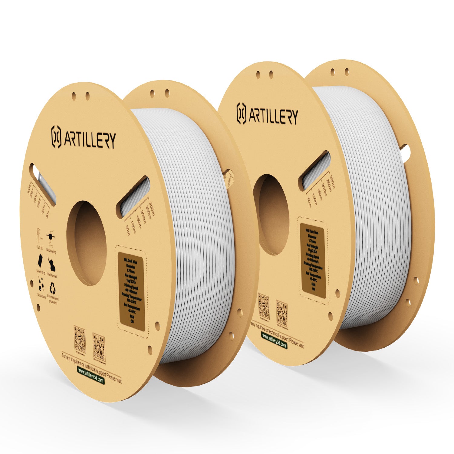 PLA 3D Printer Filament 1.75mm 2KG