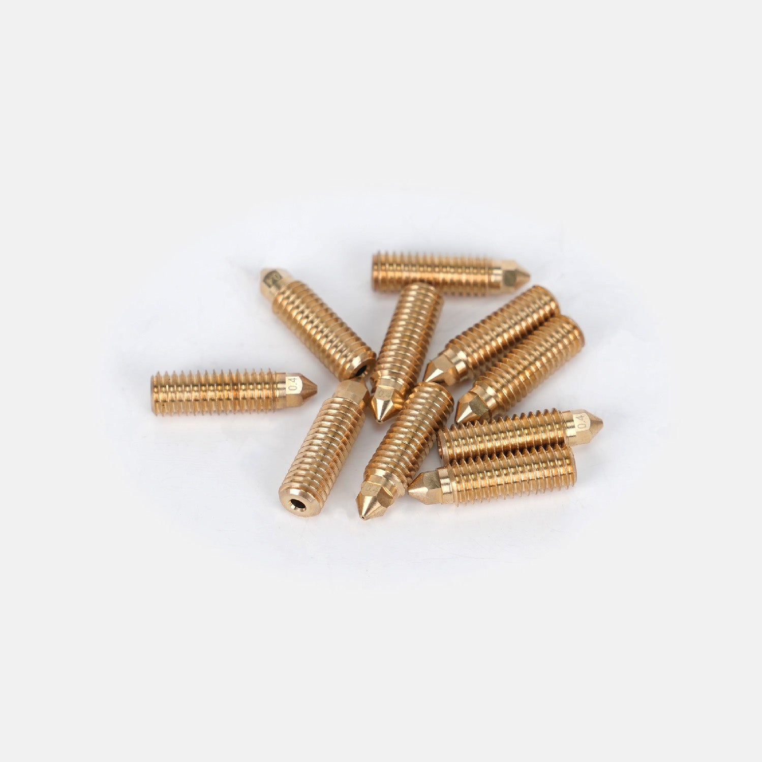 10-PCS Brass Nozzle Kit – X4/X3