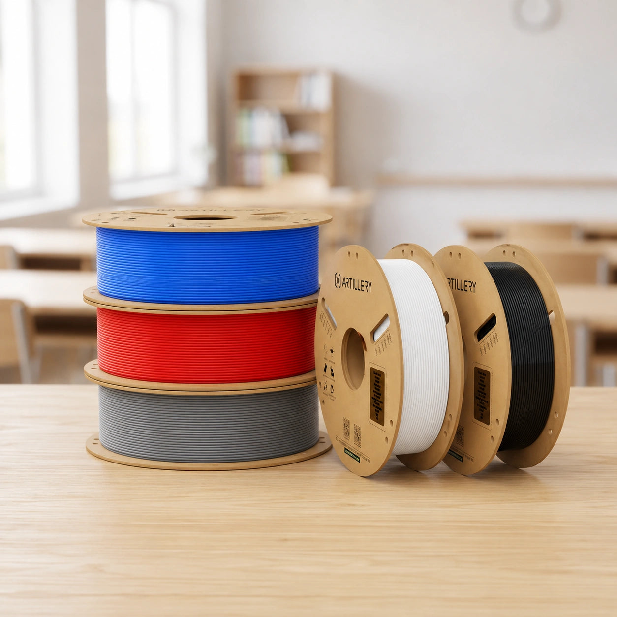 PLA 5-Farben Filament-Bündel